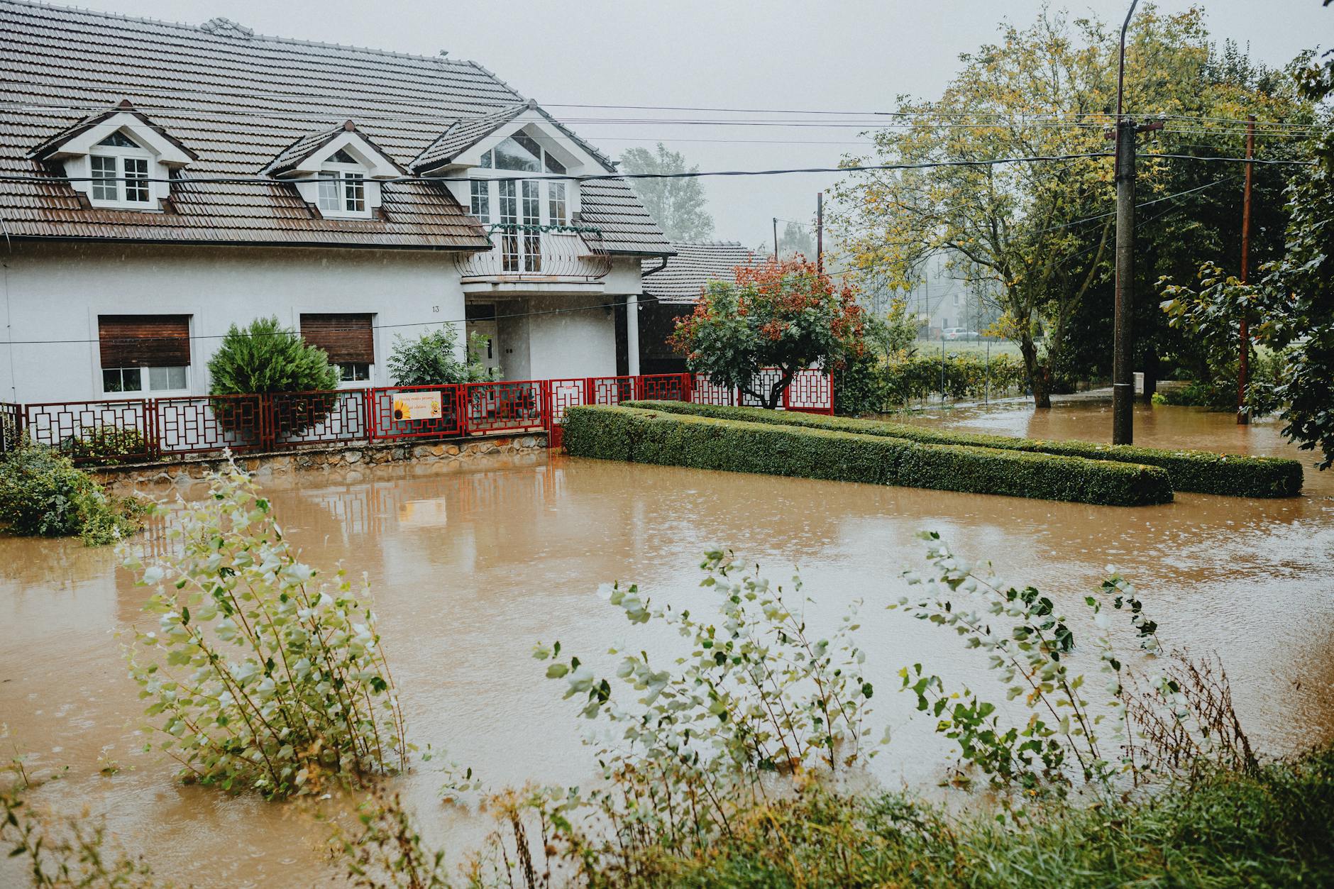 Restoration services for water damage